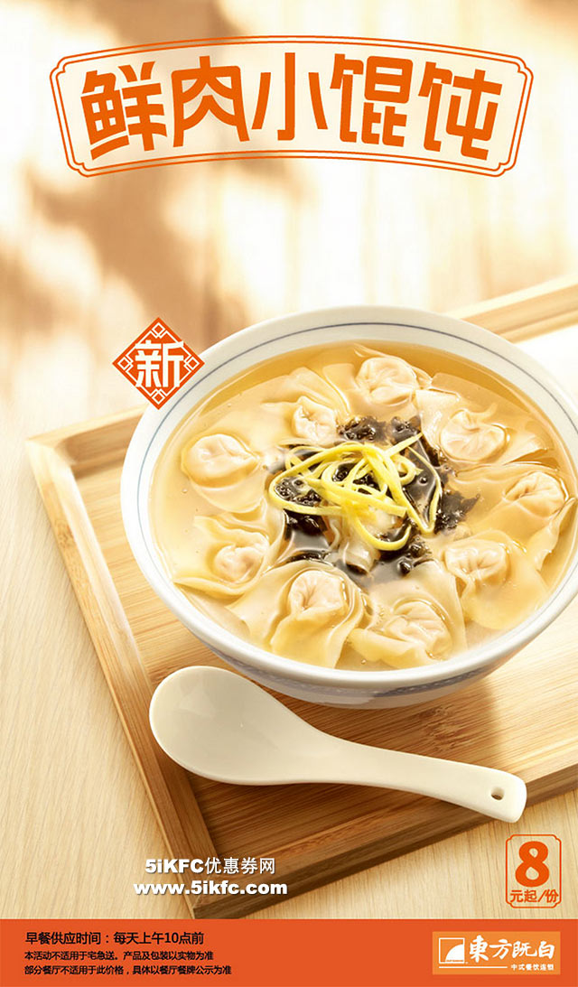 东方既白鲜肉小馄饨