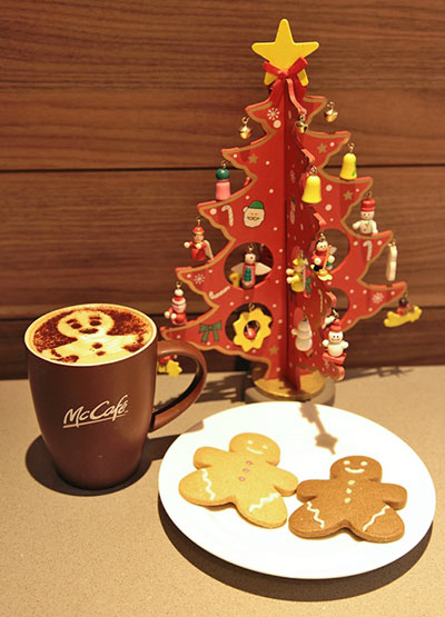 麦当劳姜饼人及咖啡