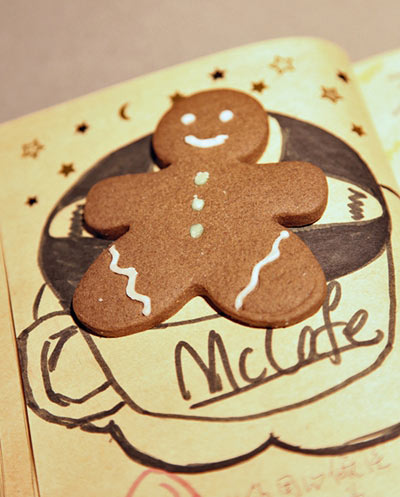 麦当劳姜饼人饼干