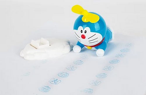 麦当劳哆啦A梦竹蜻蜓印章