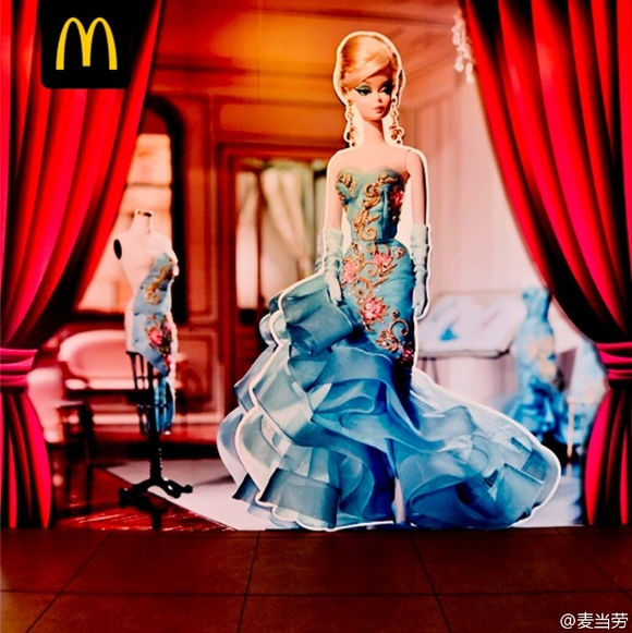 麦当劳主题餐厅芭比 麦当劳主题餐厅芭比